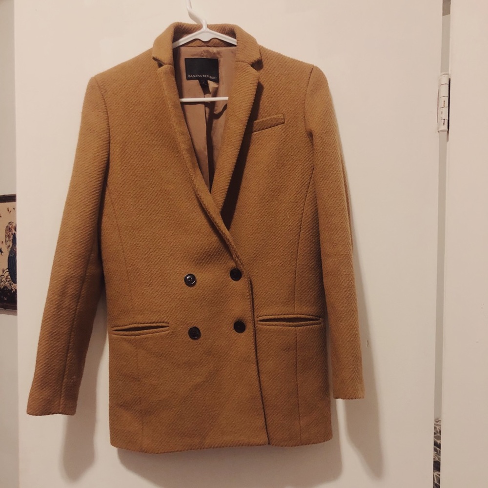 NEW BANANA REPUBLIC COAT BLAZER SIZE 2